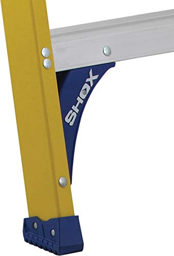 Louisville Ladder FS2005 Fiberglass Step Ladder, 5-Feet/250lb, Yellow