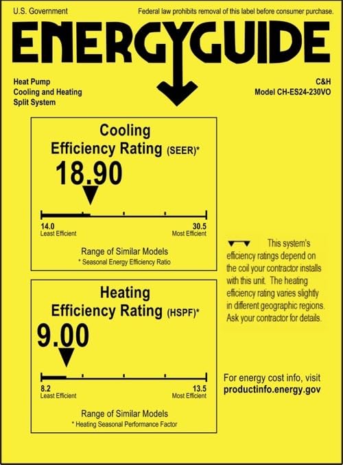 Cooper & Hunter 24,000 BTU Mini Split AC/Heating system Sophia Series 208/230V with 25ft Installation Kit