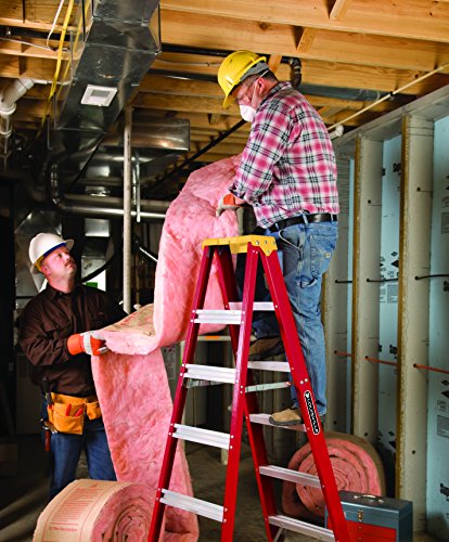 Louisville Ladder L-3016-10 300-Pound Duty Rating Fiberglass Stepladder, 10-Feet