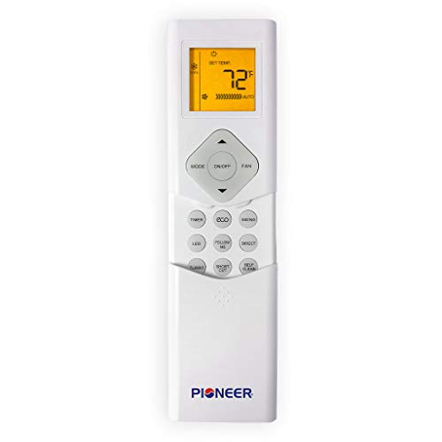 PIONEER WYS009GMFI22RL Mini Split Heat Pump, 9000 BTU-208/230 V, White