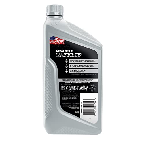 Valvoline Advanced Full Synthetic 10W-30 Motor Oil 1 Quart