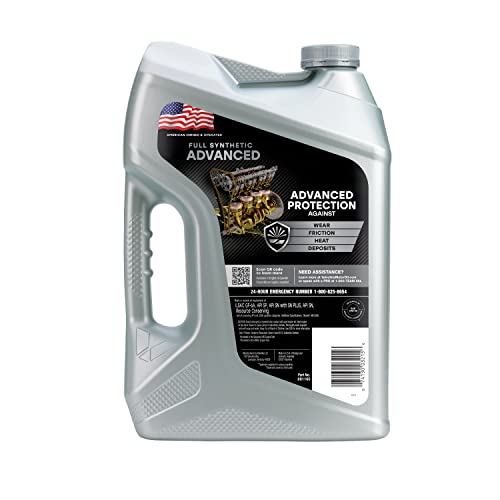 Valvoline Advanced Full Synthetic 10W-30 Motor Oil 5 Quart