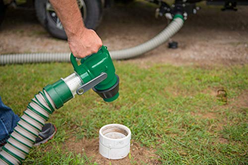 Lippert 359724 Waste Master 20’ Extended RV Sewer Hose Management System , Green