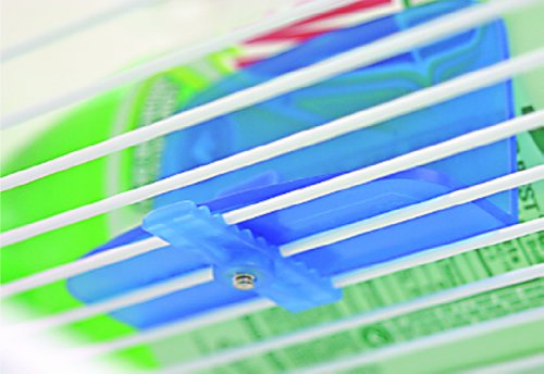 Camco RV Fridge Brace -Holds Food and Drinks in Place During Travel, Prevents Messy Spills Perfect For RVs, Boats, Camping and More - (2 Pack) (44033), Blue