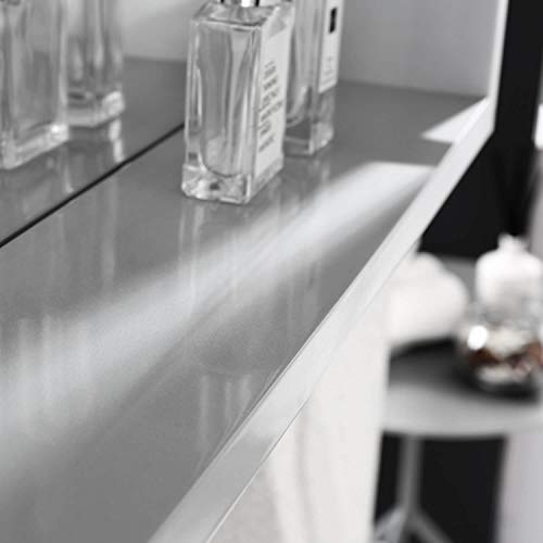 BLOSSOM Recessed or Surface LED Mirror Medicine Cabinet with Lights, LED Medicine Cabinet w/Defogger, Dimmer, 3X Makeup Mirror, Outlets & USB (30x32/Zoom Mirror)