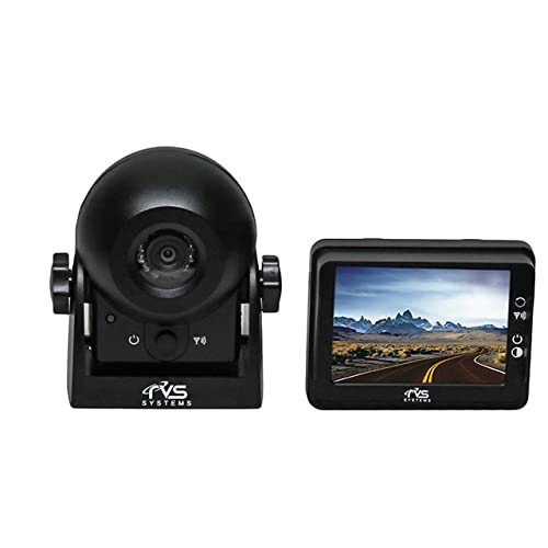 Wireless Hitch Camera with Rechargeable Battery by Rear View Safety
