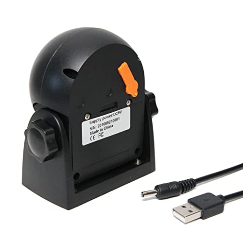 Wireless Hitch Camera with Rechargeable Battery by Rear View Safety