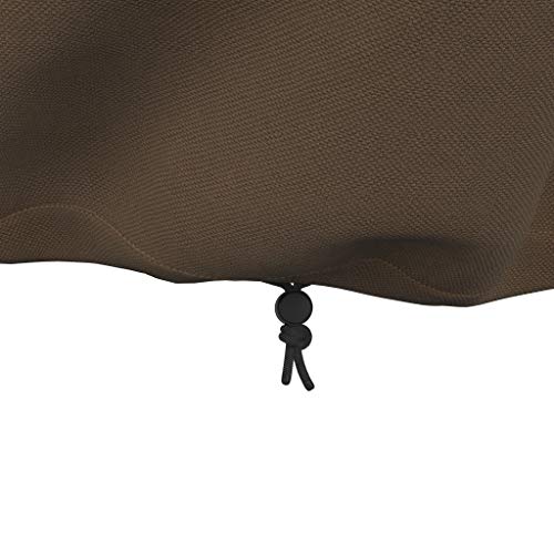 Amazon Basics Lounge Deep-Seat Outdoor Patio Furniture Cover, Set of 2, Beige / Tan