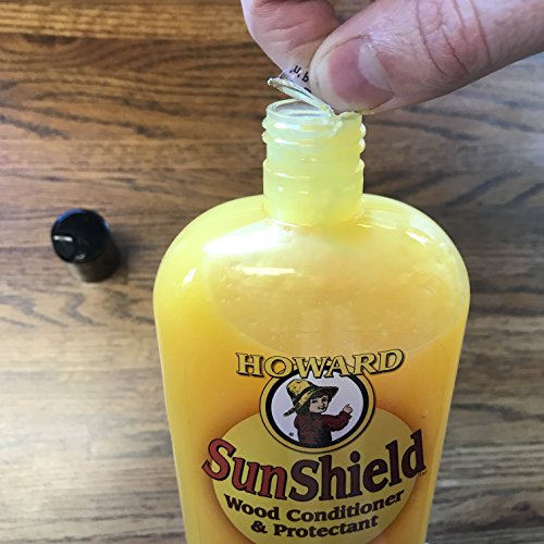 HOWARD SWAX16 Outdoor Furniture Wax, 16 oz, Yellow, 16 Fl Oz