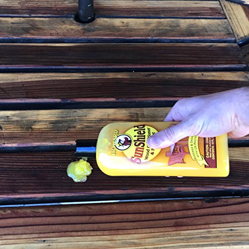 HOWARD SWAX16 Outdoor Furniture Wax, 16 oz, Yellow, 16 Fl Oz