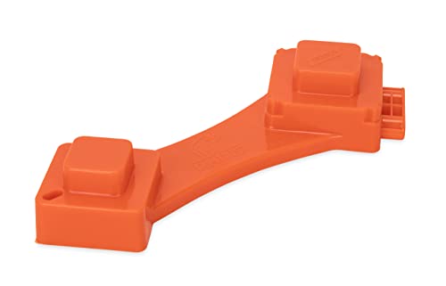 Camco RhinoFLEX 6-in-1 RV Sewer Wrench | Compatible with 3-Inch and 4-Inch Male or Female Sewer Clean-out Plugs, Slotted or Flush Sewer Plugs, and All Camco 4-in-1 Adapters (39755)