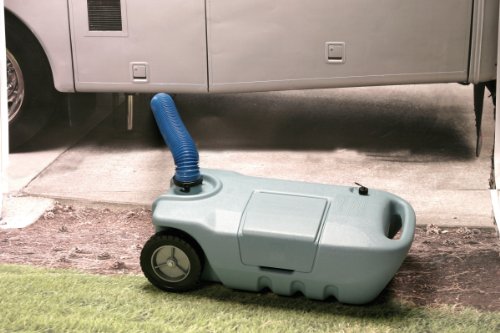 Tote-N-Stor 25609 Portable Waste Transport - 32 Gallon Capacity , Gray