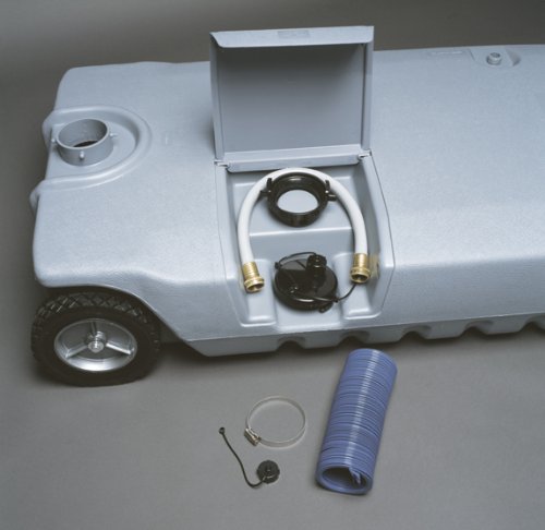 Tote-N-Stor 25609 Portable Waste Transport - 32 Gallon Capacity , Gray