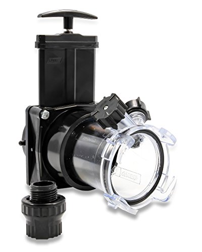 Camco Dual Flush Pro Camper/RV Holding Tank Rinser | Features 3-Inch Gate Valve & Reverse Flush Valve | Empties and Flushes RV Black Water Tanks and RV Sewer Hose (39062)