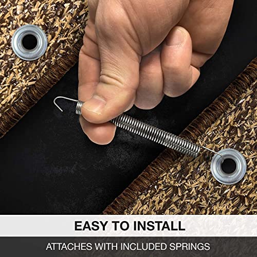 Prest-O-Fit 2-0051 Jumbo Wraparound + Plus RV Step Rug Brown 23 In. Wide