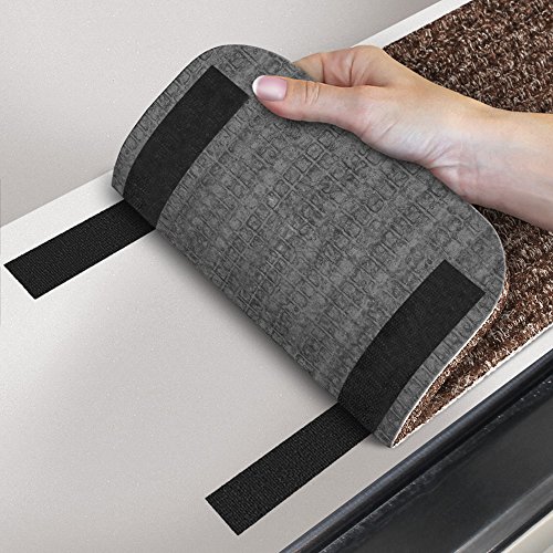 Prest-O-Fit 5-1091 Decorian Step Huggers For RV Landings Sierra Brown 8 In. x 23.5 In.