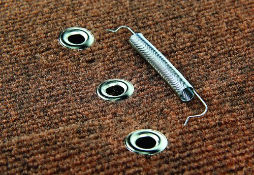 Camco Wrap Around Step Rug | Protects Your RV From Unwanted Tracked In Dirt | Works on Electrical and Manual RV Steps - Extra Large | Brown (42931)