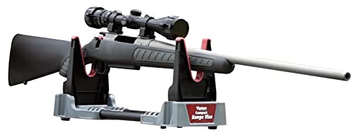 Tipton Compact Range Vise with Folding Forks and Non-Marring Cradle for Easy Transport, Firearm Cleaning and Maintenance