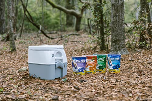 Walex Bio-Pak RV Black Holding Tank Deodorizer and Digester, Natural Enzyme Formula, Alpine Fresh 10-Pack