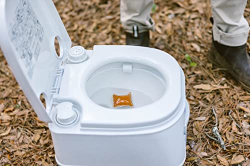 Walex Bio-Pak RV Black Holding Tank Deodorizer and Digester, Natural Enzyme Formula, Alpine Fresh 10-Pack