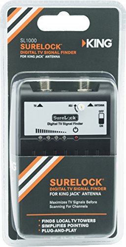 KING SL1000 SureLock Digital TV Signal Finder