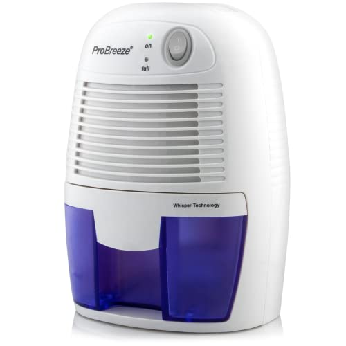 Pro Breeze Portable Dehumidifier, 225 sq ft Closet Dehumidifiers for Home, Mini Dehumidifiers for Room 16oz Tank Removes Humidity Bathroom Dehumidifier Small Dehumidifier for Bedroom, RV, Basement