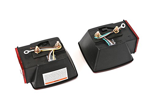 MaxxHaul 70205 Trailer Light Kit - 12V All LED , Left and Right Waterproof Submersible for Trailers, Boat Trailer Truck Marine Camper RV Snowmobile