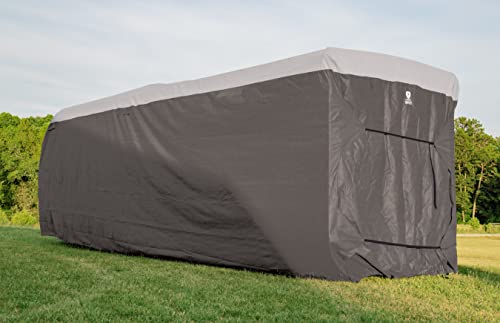 Camco ULTRAGuard RV Cover | Fits Travel Trailers/Class C RVs 24 to 26-feet | Extremely Durable Design that Protects Against the Elements | (45742)