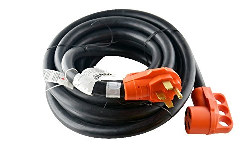 GoWISE Power 30-Feet 50 Amp RV Extension cord w/ Molded Connector and Handles- 50 Amp Male to 50 Amp Female RVC3008