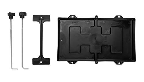 Camco RV Large Battery Hold-Down Tray | Holds Automotive, RV, and Marine Batteries to Stop Movement during Transportation | (55404)