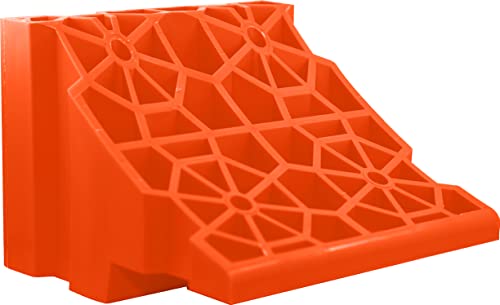 Tri-Lynx 00018 Wheel Stop/Chock, (Pack of 2) , Orange