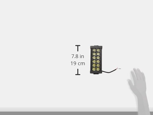 Nilight - 10001S-A 36W LED Light Bar Spot LED Lights Led Bar Driving Fog Lights Jeep Off Road Lights, 2 Years Warranty