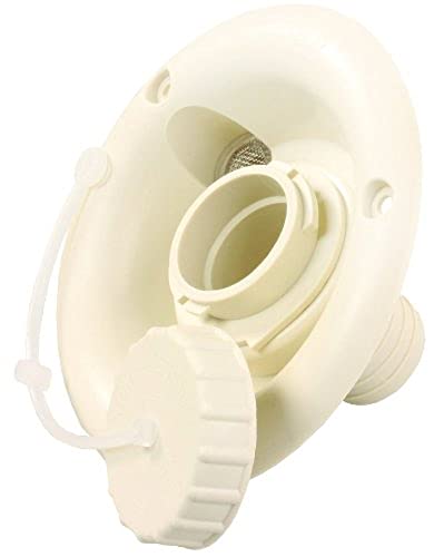 JR Products 321-A-13-A Colonial White Gravity Water Dish