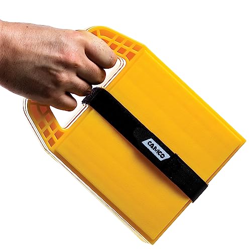 Camco Stabilizer Jack Pads, 6.5 x 9 Inches, Yellow, Pack of 4 (44595)
