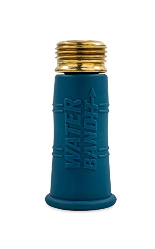 Camco Water Bandit | Features a Highly Flexible Silicone-Polymer Sleeve & ABS Male Water Hose Connection | Works with Damaged or Stripped Faucet Threads or Faucets without Threads (22484)