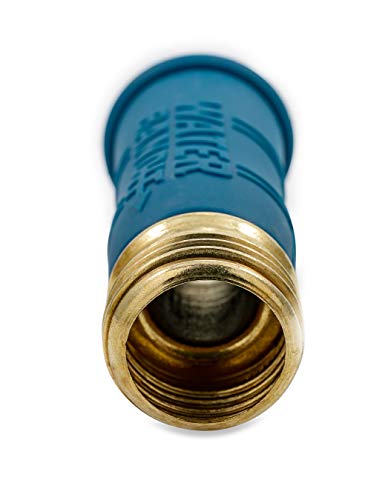 Camco Water Bandit | Features a Highly Flexible Silicone-Polymer Sleeve & ABS Male Water Hose Connection | Works with Damaged or Stripped Faucet Threads or Faucets without Threads (22484)