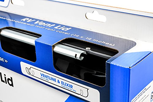 Camco 40148 Replacement Vent Lid for Ventline/Elixir (Smoke Tint)