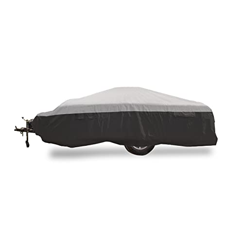 Camco ULTRAGuard RV Cover | Fits Pop-Up Campers 8 to 10-feet | Extremely Durable Design that Protects Against the Elements | (45761)