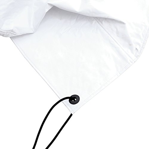 Classic Accessories Over Drive Deluxe RV Wheel Cover, Wheels 30"-33" Diameter, 9" Tire Width, White, Motorhome, Heavy-Duty Vinyl, Universal Fit, Polyester, Camper Travel Trailer Accessories