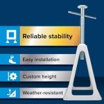 Camco Olympian Aluminum Jack Stands, Support up to 6,000 lbs, Pack of 4 ( 44560)