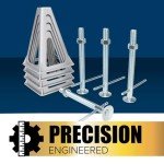 Camco Olympian Aluminum Jack Stands, Support up to 6,000 lbs, Pack of 4 ( 44560)