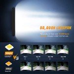 Nilight LED Light Bar 54Inch 312W Curved Off Road Driving Light Spot Flood Combo Rooftop Led Bar Work Light 24V 12V for Van Camper Wagon Car Pickup ATV UTV SUV Truck Boat, 2 Years Warranty