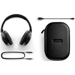 Bose QuietComfort 35 II Wireless Bluetooth Headphones, Noise-Cancelling, with Alexa Voice Control - Black