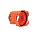 Camco 39783 RhinoFLEX Bayonet Fitting with Locking Ring , Orange