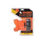 Camco 39783 RhinoFLEX Bayonet Fitting with Locking Ring , Orange