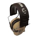 Walker's's Razor Slim Electronic Shooting Hearing Protection Muff (American Flag Distressed, Tan)