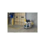 Rubbermaid Commercial Products - FG4520088BEIG 2-Shelf Utility/Service Cart, Medium, Lipped Shelves, Ergonomic Handle, Beige Color, 500 lbs. Capacity, for Warehouse/Garage/Cleaning/Manufacturing (FG452088BEIG)