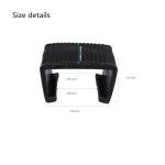 SUQ I OME 10 Pack Outdoor Patio Rattan Wicker Furniture Sectional Module Sofa Chair Clip Fasteners Connectors, Suit for Tube Width 2.14 inches(M, 2.14 inches)