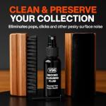 Vinyl Buddy Ultimate Vinyl Record Cleaning Kit | Includes: Record Cleaner, Velvet Brush, Microfiber Brush, Stylus Brush & Storage Pouch - Restore & Revive Your LPs