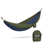 ENO, Eagles Nest Outfitters DoubleNest Lightweight Camping Hammock, 1 to 2 Person, Navy/Olive